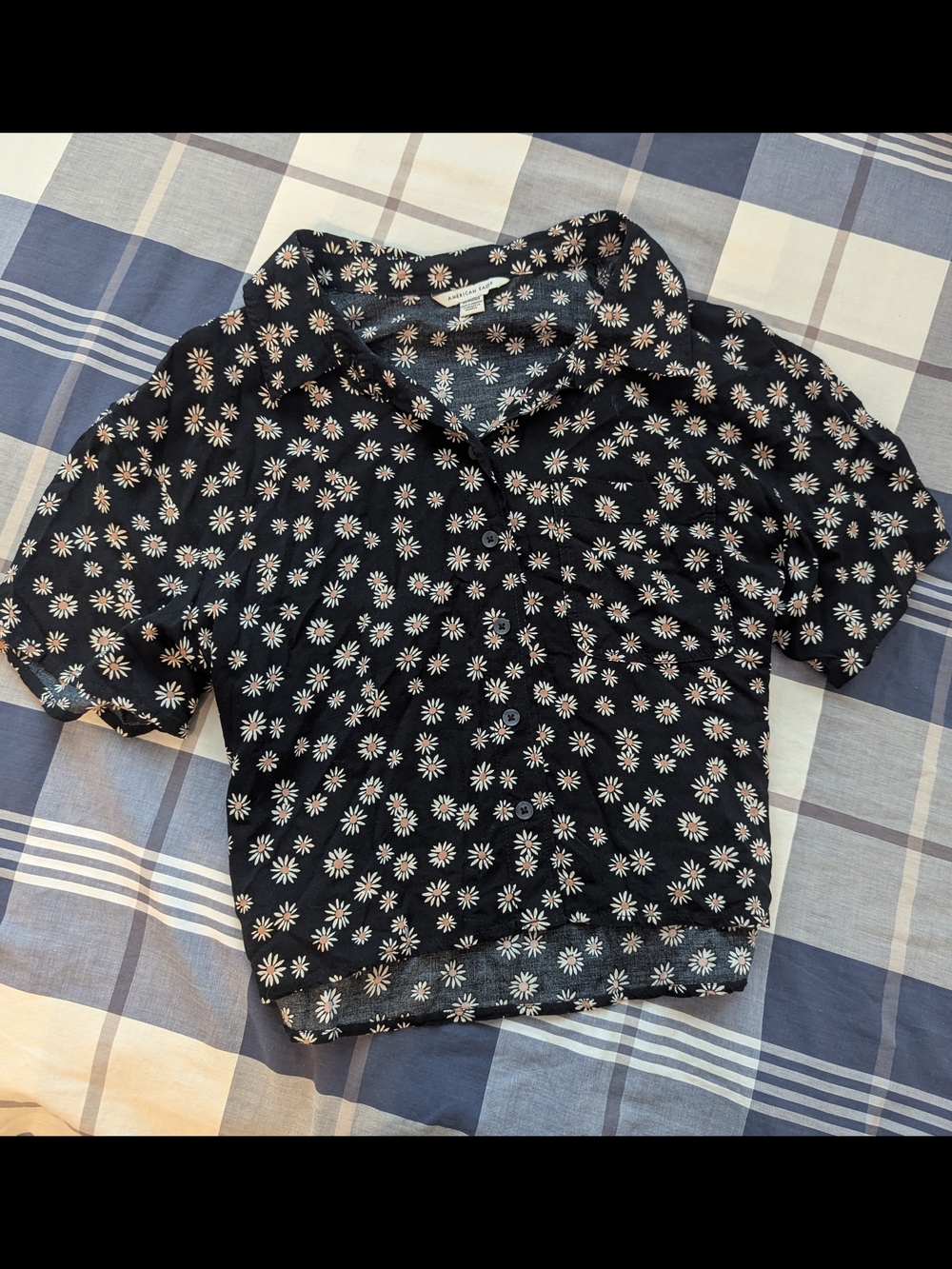 AE, Cropped Daisy Blouse
